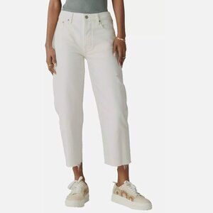 Lucky Brand White Ankle & Cropped Jeans